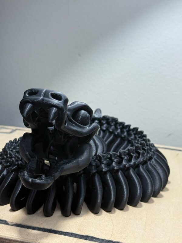 Flexi 28" Snake Skeleton Black