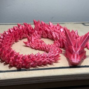 Flexi 17" Crystal Dragon Coral Pink