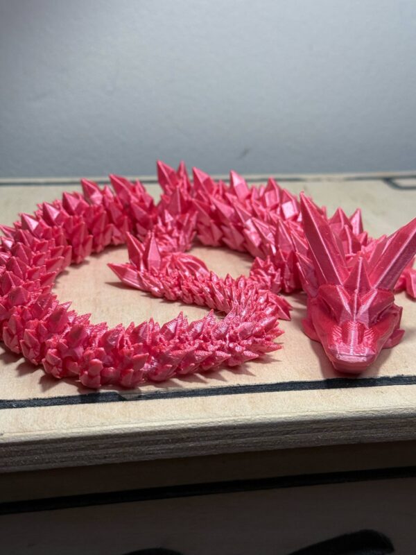 Flexi 17" Crystal Dragon Coral Pink