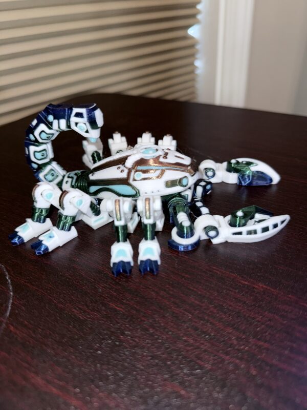 Cyber Scorpion – Articulated 3D Printed Toy - Image 2