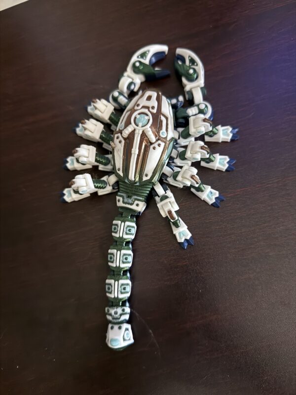 Cyber Scorpion – Articulated 3D Printed Toy - Image 3