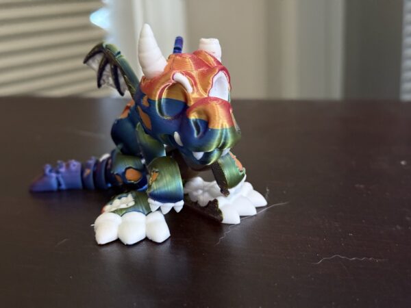Twilight Talon: Articulated Wyvern Zombie of Chromatic Flame - Image 5