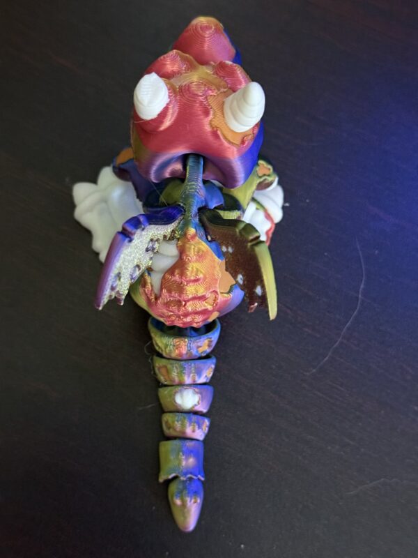 Twilight Talon: Articulated Wyvern Zombie of Chromatic Flame - Image 2
