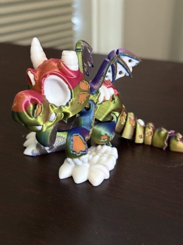 Twilight Talon: Articulated Wyvern Zombie of Chromatic Flame - Image 6