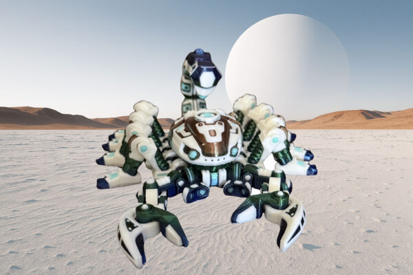 Cyber Scorpion – Articulated 3D Printed Toy