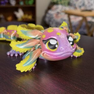 Cute Flexi Axolotl Silk Candy