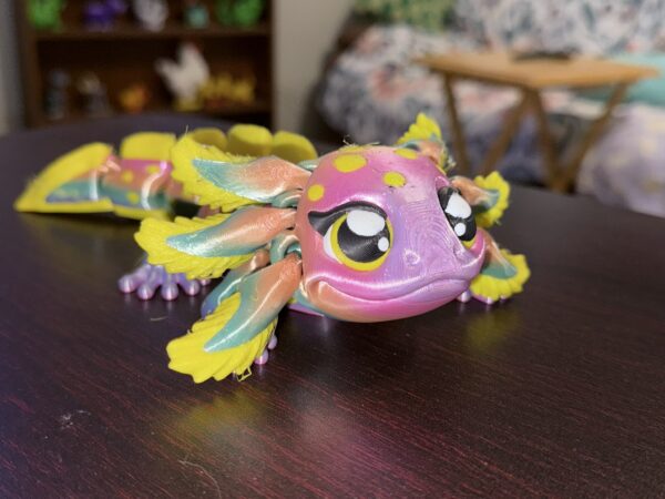 Cute Flexi Axolotl Silk Candy