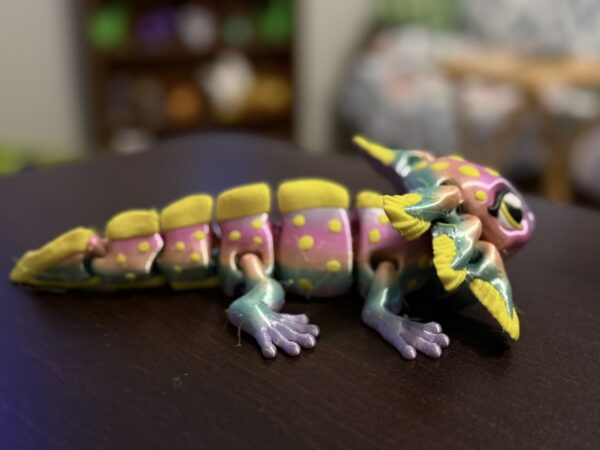 Cute Flexi Axolotl Silk Candy - Image 2