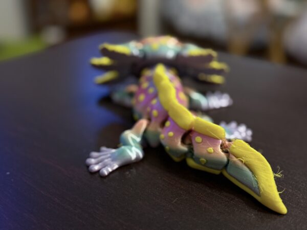 Cute Flexi Axolotl Silk Candy - Image 3