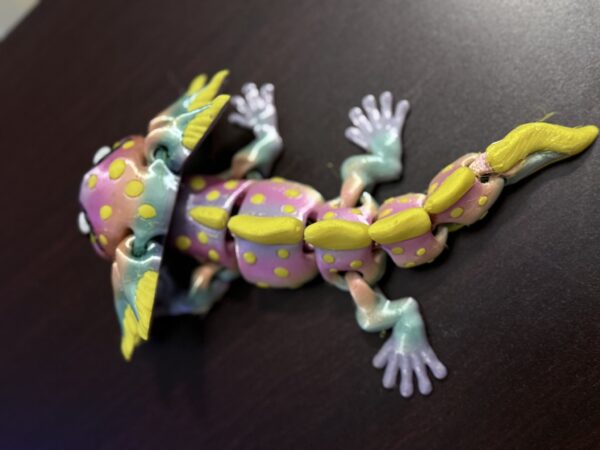 Cute Flexi Axolotl Silk Candy - Image 4
