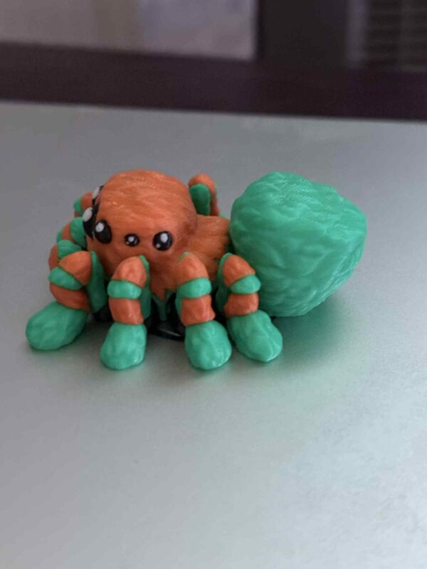 Flexi Articulating Spider Orange Green - Image 2