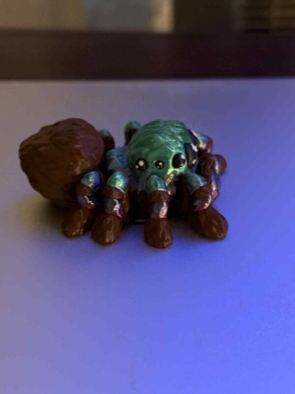 Flexi Articulating Spider Green Pink Gradient - Image 4