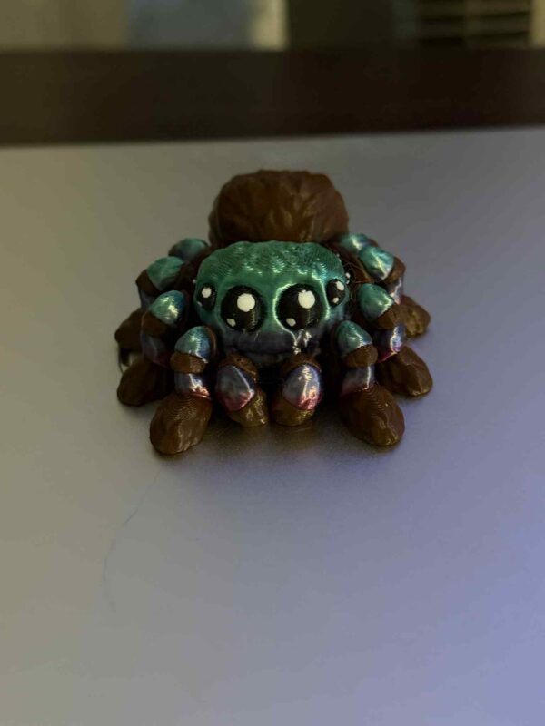 Flexi Articulating Spider Green Pink Gradient