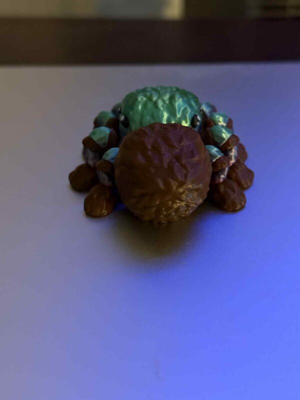 Flexi Articulating Spider Green Pink Gradient - Image 3