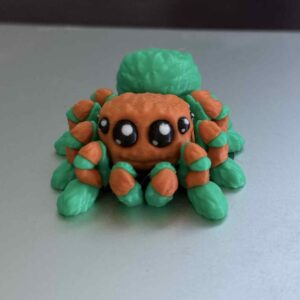 Flexi Articulating Spider Orange Green