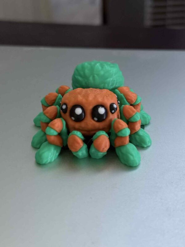 Flexi Articulating Spider Orange Green