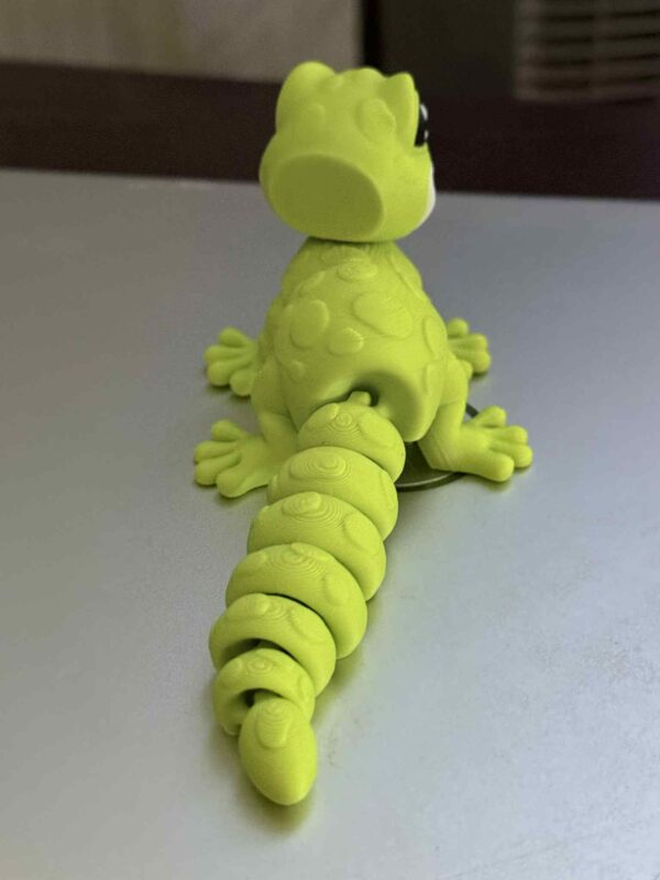 Flexi Baby Leopard Gecko Neon Yellow - Image 4