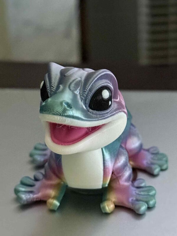Flexi Baby Leopard Gecko Blue Pink Gradient - Image 2