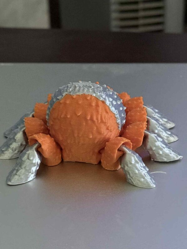 Flexi Articulating Spider Orange Silver - Image 3