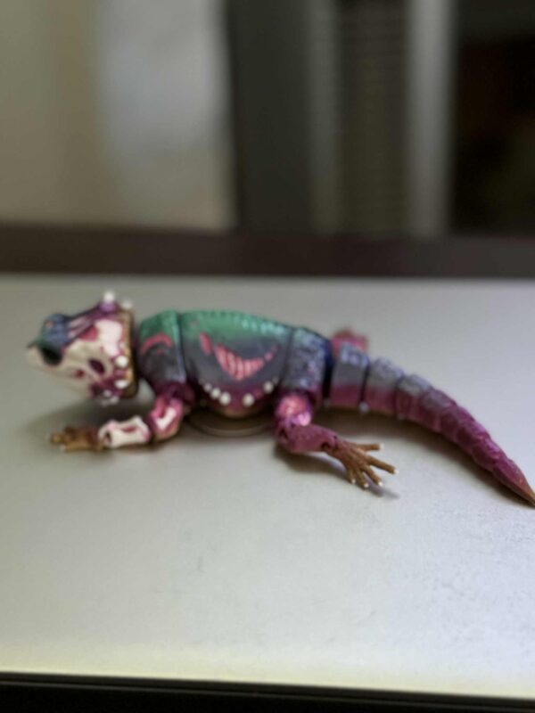Flexi Zombeardie Green Pink - Image 3