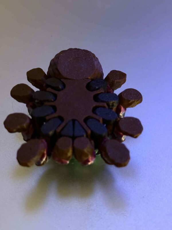Flexi Articulating Spider Green Pink Gradient - Image 6