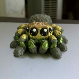 Flexi Articulating Spider Yellow Green Gradient