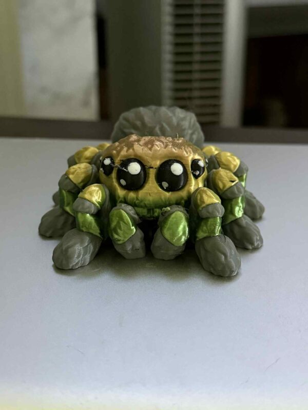 Flexi Articulating Spider Yellow Green Gradient