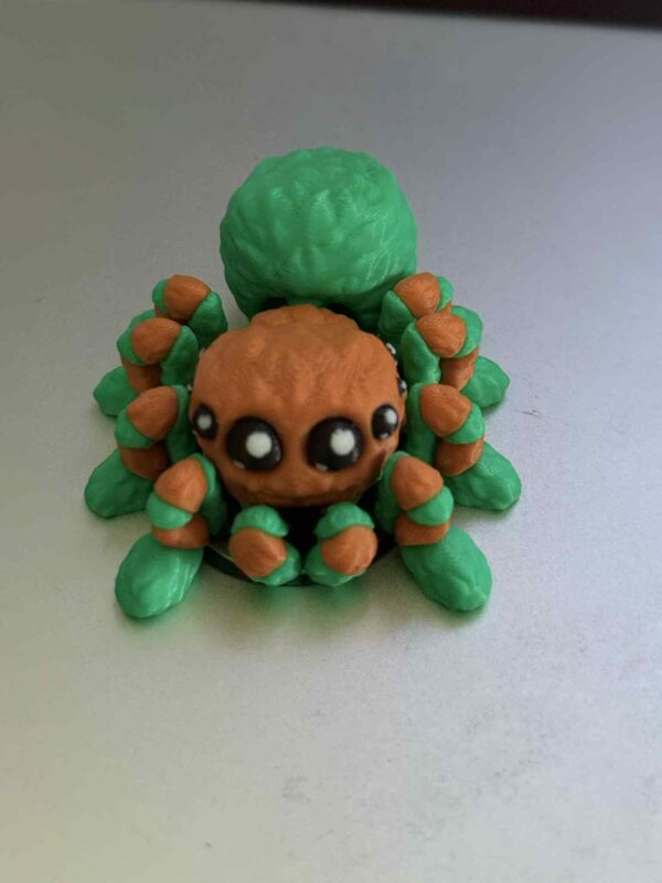 Flexi Articulating Spider Orange Green - Image 5