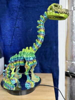 1398d9bd-3aa9-466f-b762-794695d41fd5 Huge 17.5-Inch Articulating Brachiosaurus Fidget Toy (Flexi Factory) - Giant 3D Printed Dinosaur Desk Decor