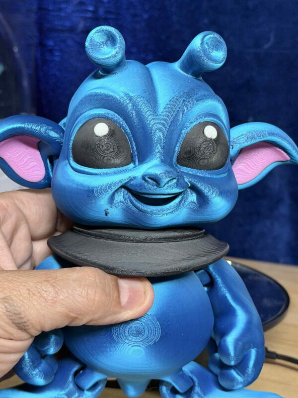 6aa16b6d-717b-4704-99c4-1b60ef32c1d7 8-Inch Articulating Alien Fidget Toy (Printverse) - Giant Poseable 3D Printed PLA Figure - Sci-Fi Collectible by Snyder's Cut Creations