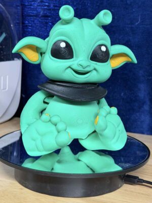 c6036d99-9ece-48d5-b9ad-078d0f2a7952 8-Inch Articulating Alien Fidget Toy (Printverse) - Giant Poseable 3D Printed PLA Figure - Sci-Fi Collectible by Snyder's Cut Creations